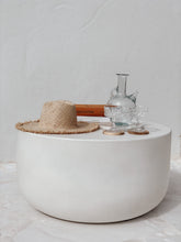 Load image into Gallery viewer, The “Curve” coffee table - pure white concrete
