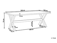 Load image into Gallery viewer, Hamptons dining table - concrete - Pre order 12-14 weeks
