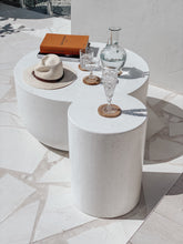 Load image into Gallery viewer, The Log Side Table - grey speckled terrazzo
