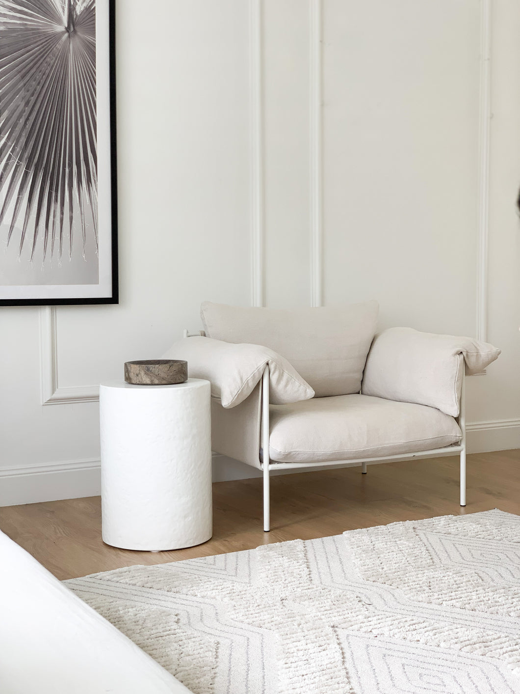 The Rippled Log Side Table - pre order arriving late May