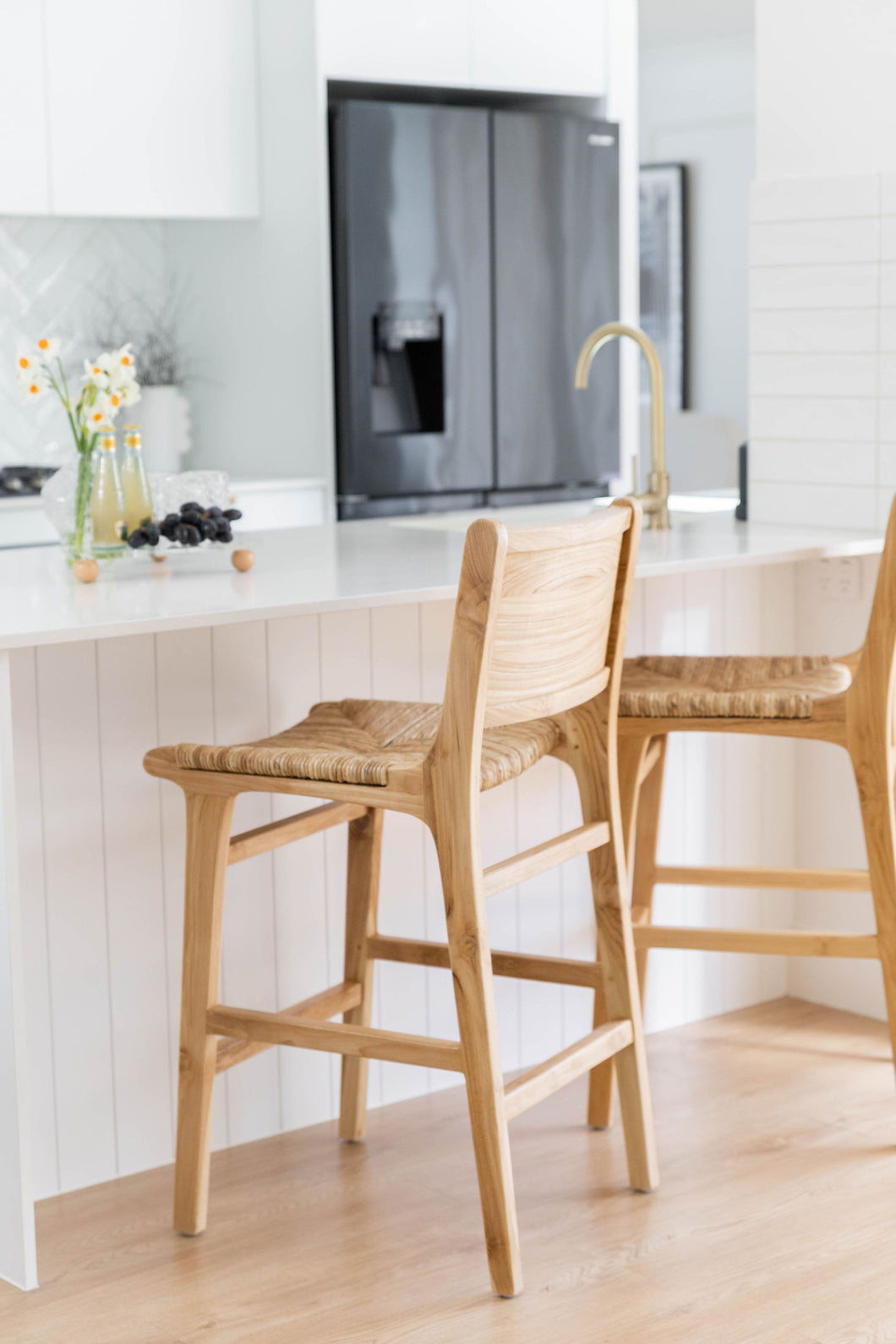 Henderson seagrass counter stool (pre-order available April)