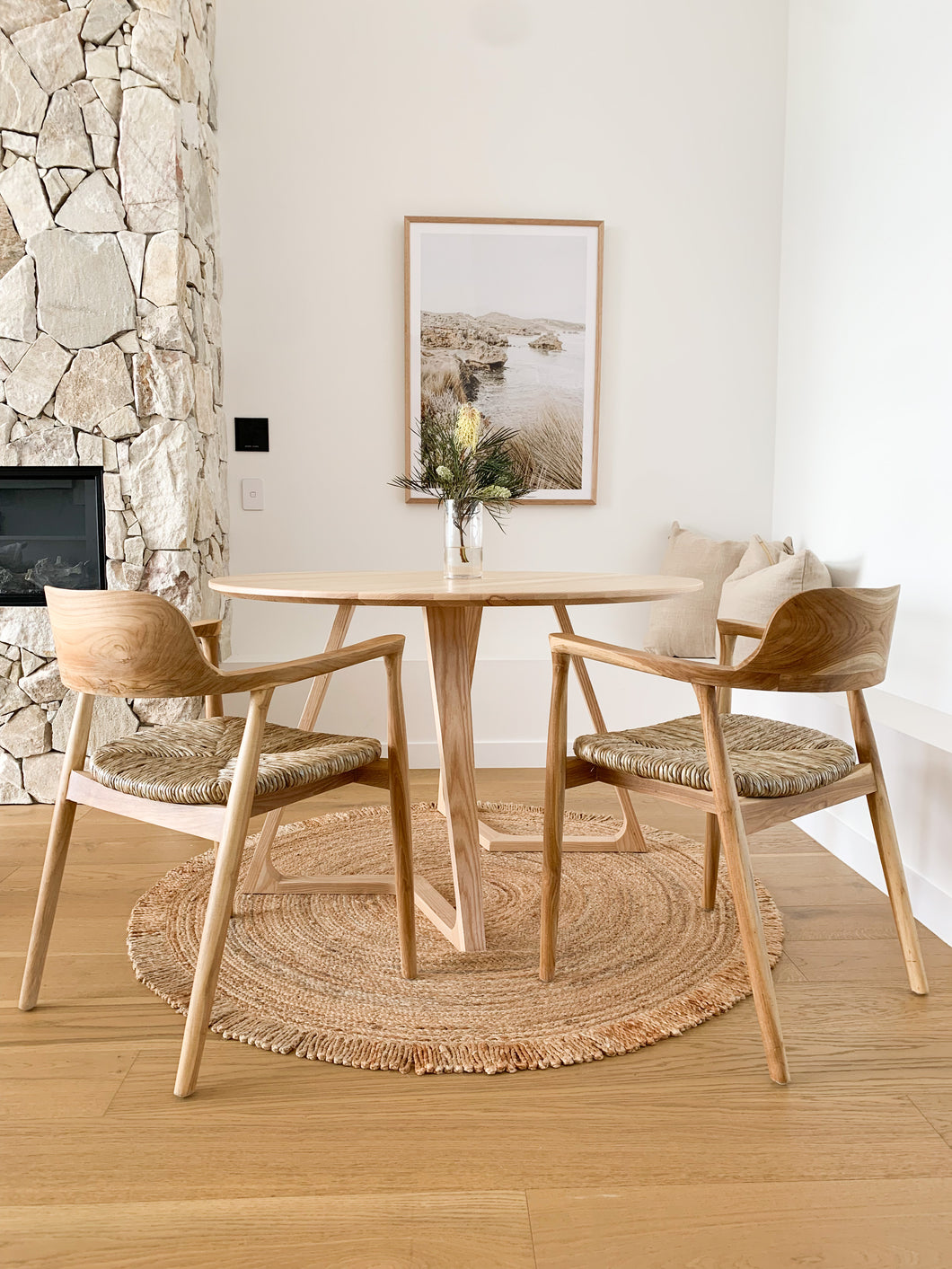 Sloane seagrass dining chair