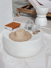 Load image into Gallery viewer, The “Curve” coffee table - pure white concrete
