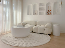 Load image into Gallery viewer, The “Curve” coffee table - pure white concrete
